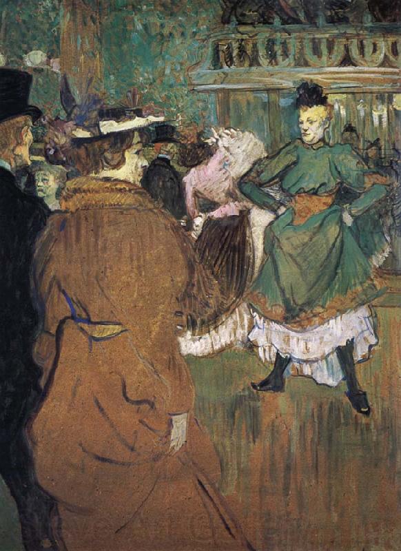 Henri  Toulouse-Lautrec Le Depart du Qua drille au Moulin Rouge France oil painting art